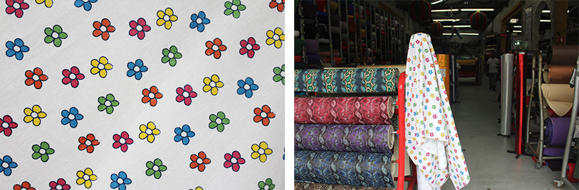 Lona Leve Estampado Primavera